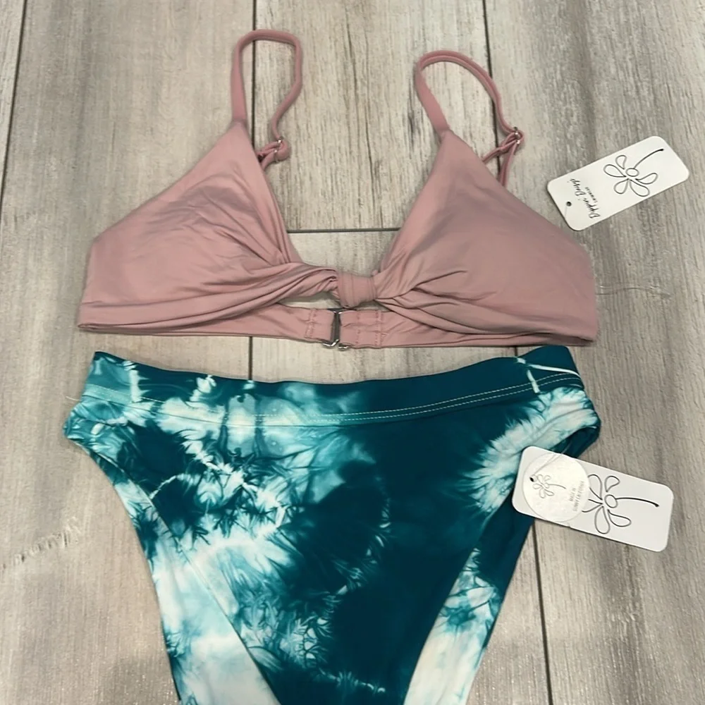 Dippin' Daisy's high cut two piece bikini set swim size XS